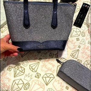Kate spade glitter small purse
